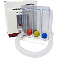 3 Ball Spirometer – esercitatore respiratorio-Spirometro incentivante con 3 bolas